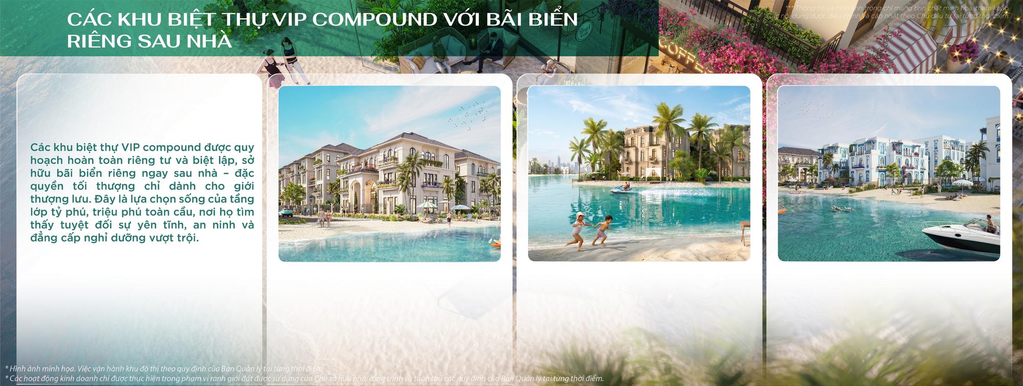 Biệt thự VIP Compound — bãi biển riêng